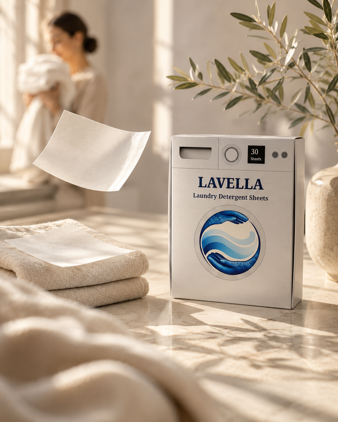 Eco-friendly Detergent Sheets 30 Sheets Trial Pack